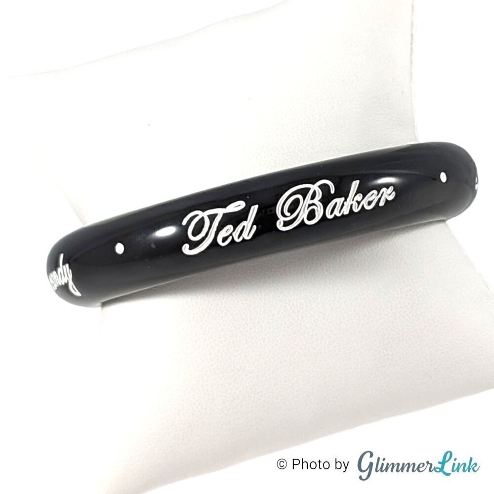 Ted Baker Black & White Arm Candy Bangle Bracelet